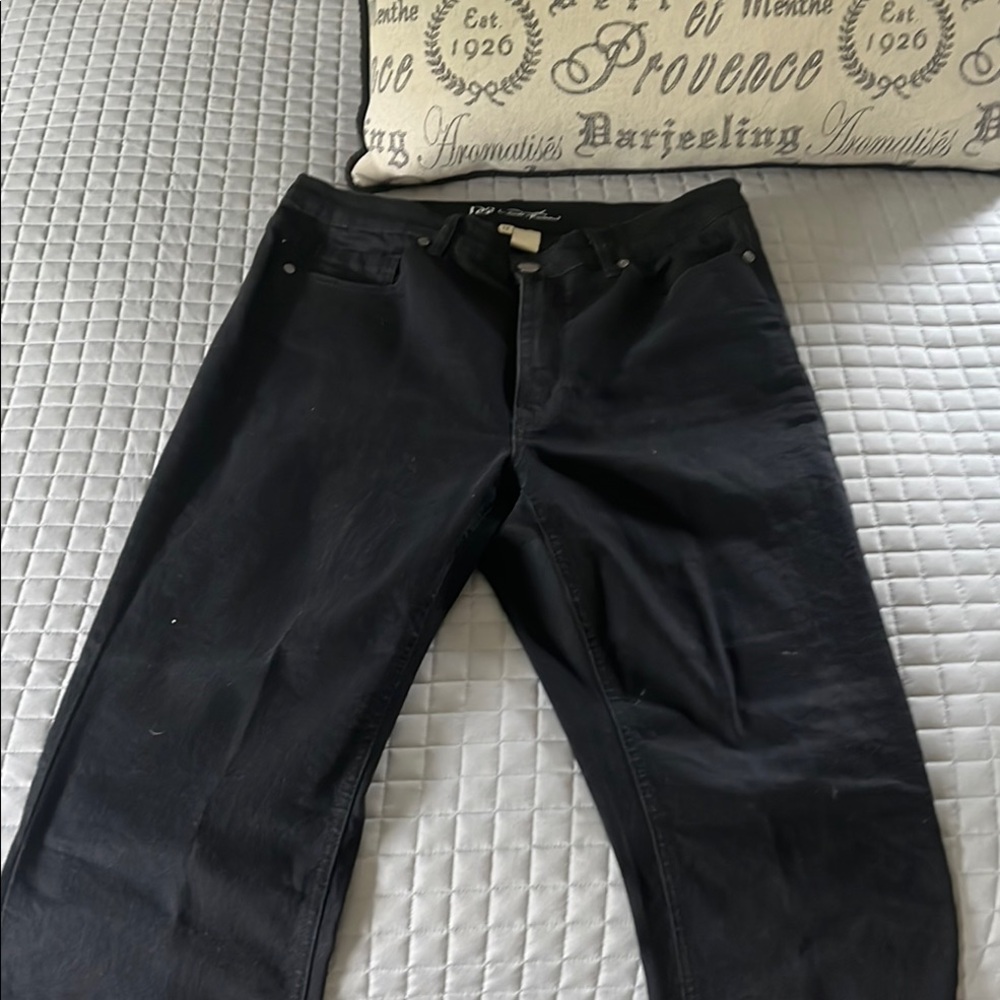 Classic Black Diane Gilman Straight Jeans